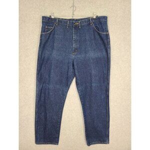 Wrangler Rugged Wear Men's Jeans Dark Wash 44 x 32 Straight USA